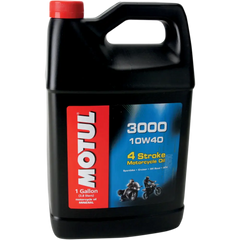 MOTUL 3000 Mineral 4T Engine Oil - 10W-40 - 1 U.S. gal. 107693