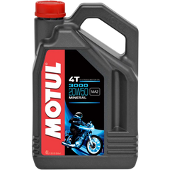 MOTUL 3000 Mineral 4T Engine Oil - 20W-50 - 1 U.S. gal. 107319
