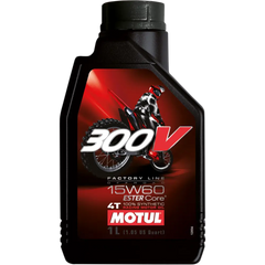 MOTUL 300V Offroad Synthetic Oil - 15W-60 - 1L 104137 - Lubricant Group