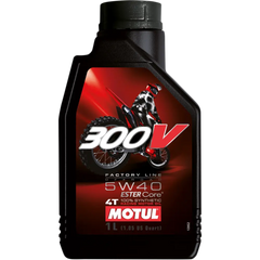 MOTUL 300V Offroad Synthetic Oil - 5W-40 - 1L 104134 - Lubricant Group