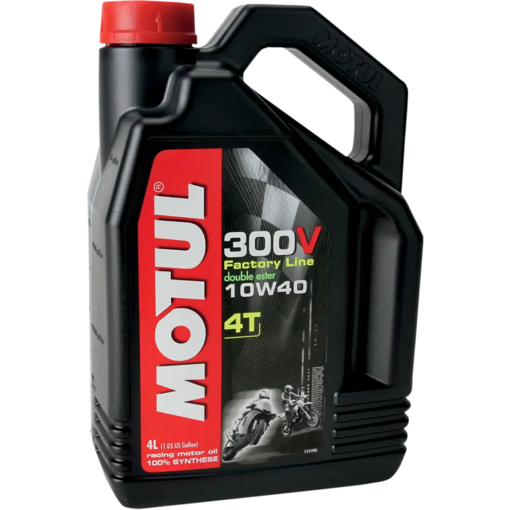 MOTUL 300V Synthetic Ester Oil - 10W-40 - 4L 104121 - Lubricant Group
