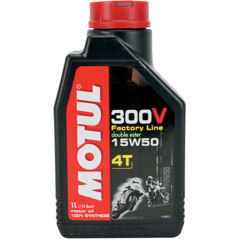 MOTUL 300V Synthetic Ester Oil - 15W-50 - 1L 104125 - Lubricant Group