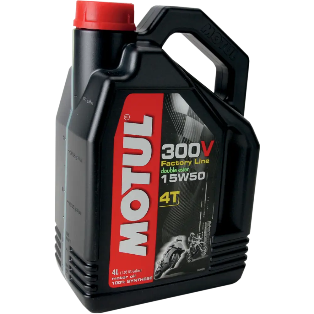 MOTUL 300V Synthetic Ester Oil - 15W-50 - 4L 104129 - Lubricant Group