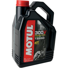 MOTUL 300V Synthetic Ester Oil - 15W-50 - 4L 104129 - Lubricant Group