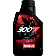 MOTUL 300V Synthetic Ester Oil - 5W-30 - 1L 104108 - Lubricant Group