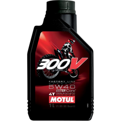 MOTUL 300V Synthetic Ester Oil - 5W-40 - 1L 104112 - Lubricant Group