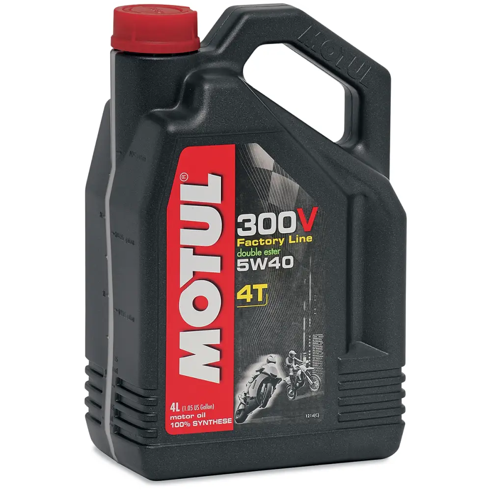 MOTUL 300V Synthetic Ester Oil - 5W-40 - 4L 104115 - Lubricant Group