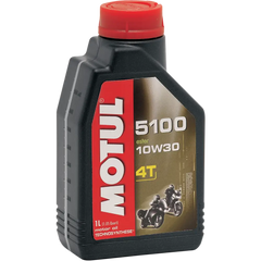 MOTUL 5100 4T Synthetic Blend Oil - 10W-30 - 1L 104062 - Lubricant Group