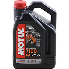 MOTUL 7100 4T Synthetic Oil - 10W-30 - 4L 104090 - Lubricant Group
