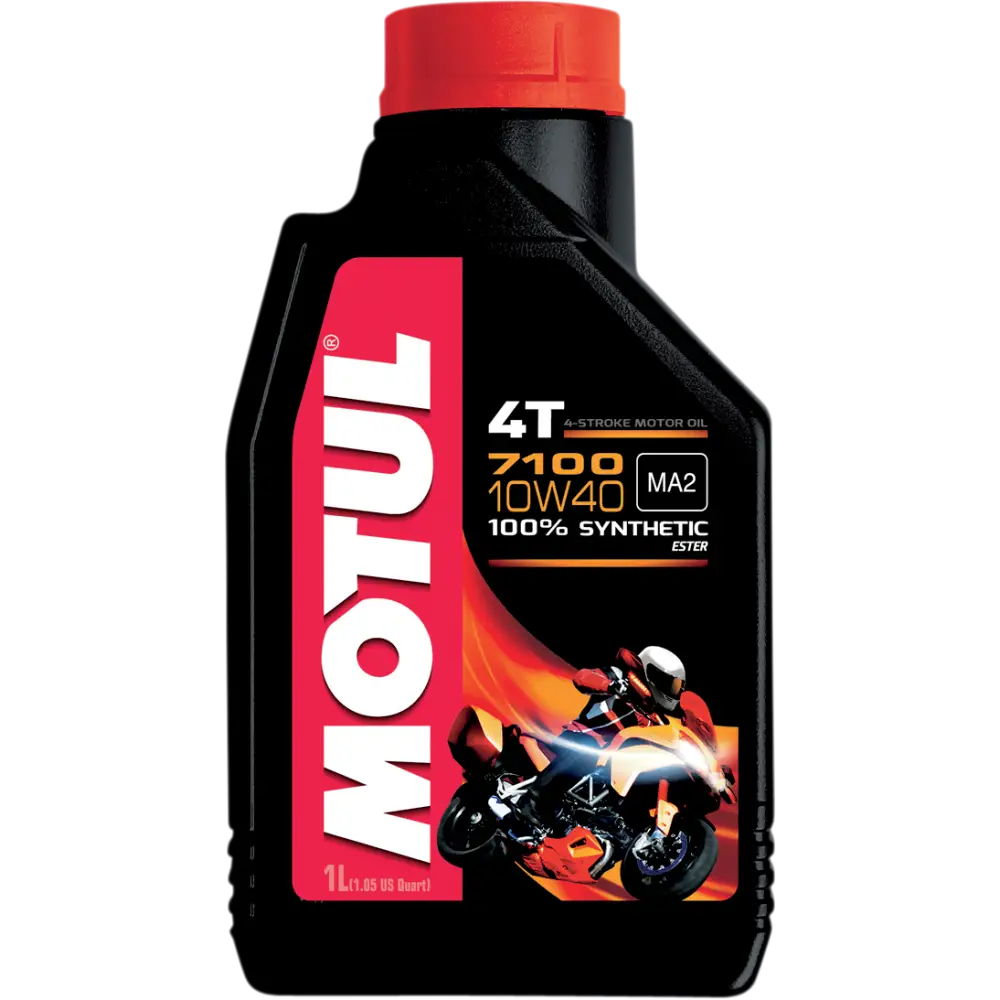 MOTUL 7100 4T Synthetic Oil - 10W-40 - 1L 104091 - Lubricant Group