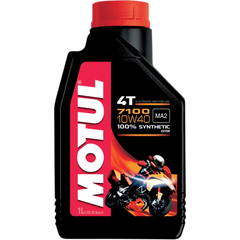 MOTUL 7100 4T Synthetic Oil - 10W-40 - 1L 104091 - Lubricant Group