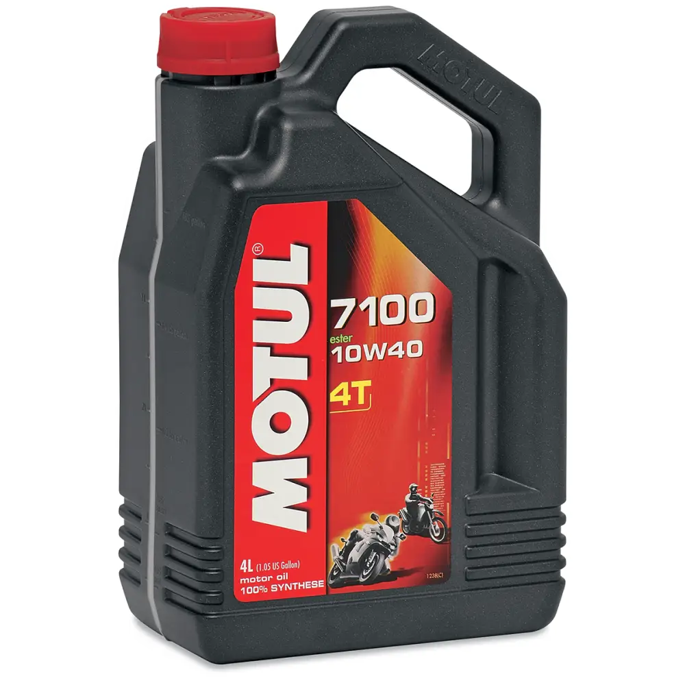 MOTUL 7100 4T Synthetic Oil - 10W-40 - 4L 104092 - Lubricant Group