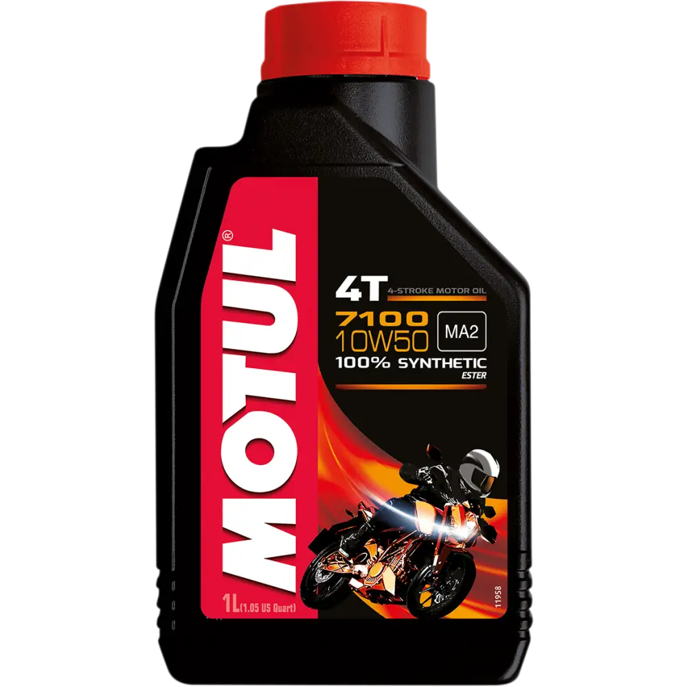 MOTUL 7100 4T Synthetic Oil - 10W-50 - 1L 104097 - Lubricant Group
