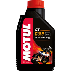 MOTUL 7100 4T Synthetic Oil - 10W-50 - 1L 104097 - Lubricant Group