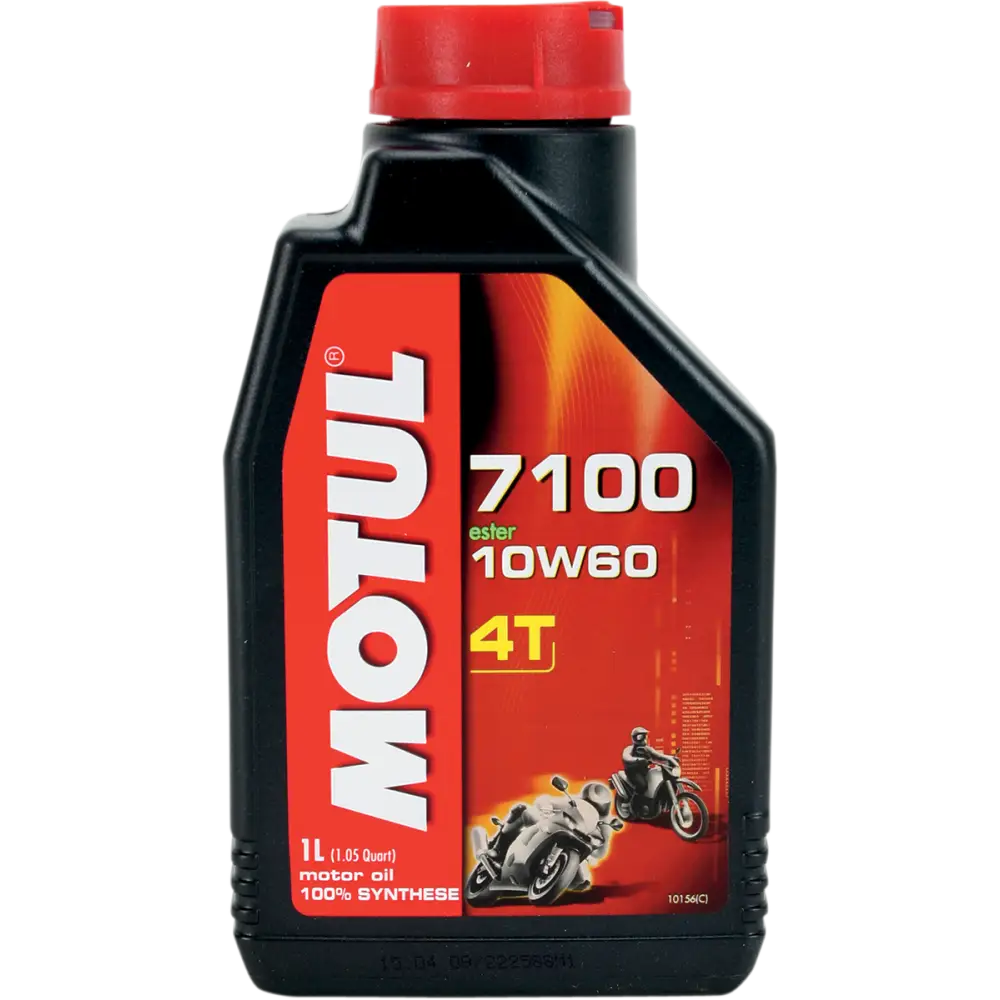 MOTUL 7100 4T Synthetic Oil - 10W-60 - 1L 104100 - Lubricant Group