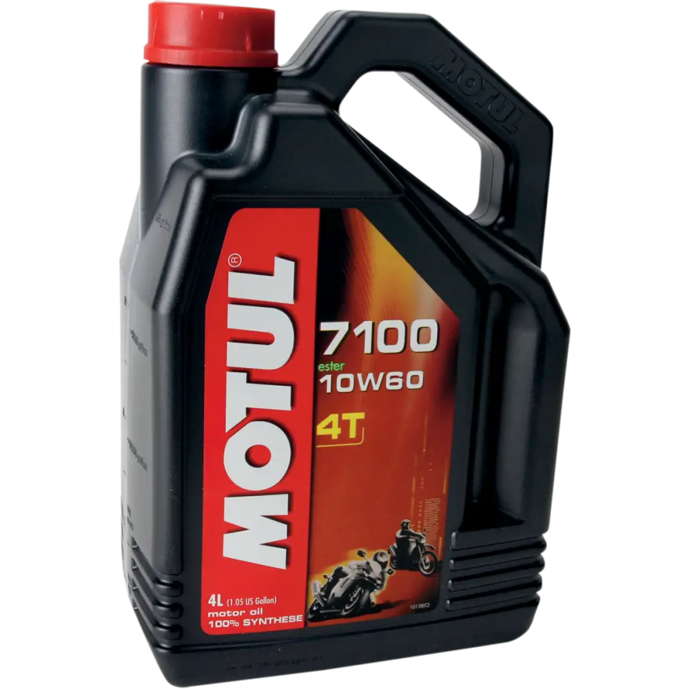MOTUL 7100 4T Synthetic Oil - 10W-60 - 4L 104101 - Lubricant Group