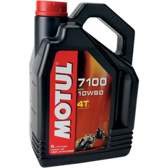 MOTUL 7100 4T Synthetic Oil - 10W-60 - 4L 104101 - Lubricant Group