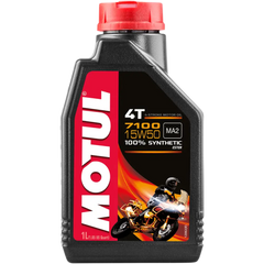 MOTUL 7100 4T Synthetic Oil - 15W-50 - 1L 104298 - Lubricant Group