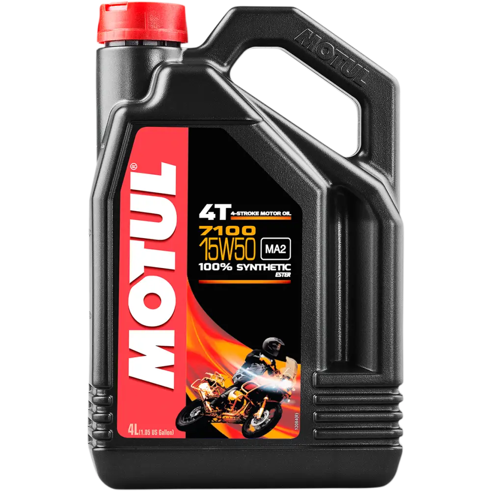 MOTUL 7100 4T Synthetic Oil - 15W-50 - 4L 104299 - Lubricant Group