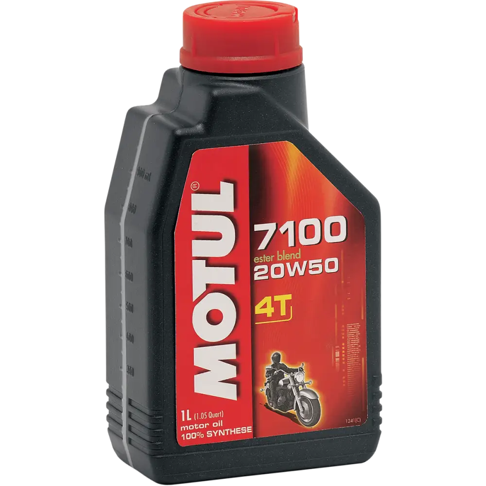 MOTUL 7100 4T Synthetic Oil - 20W-50 - 1L 104103 - Lubricant Group