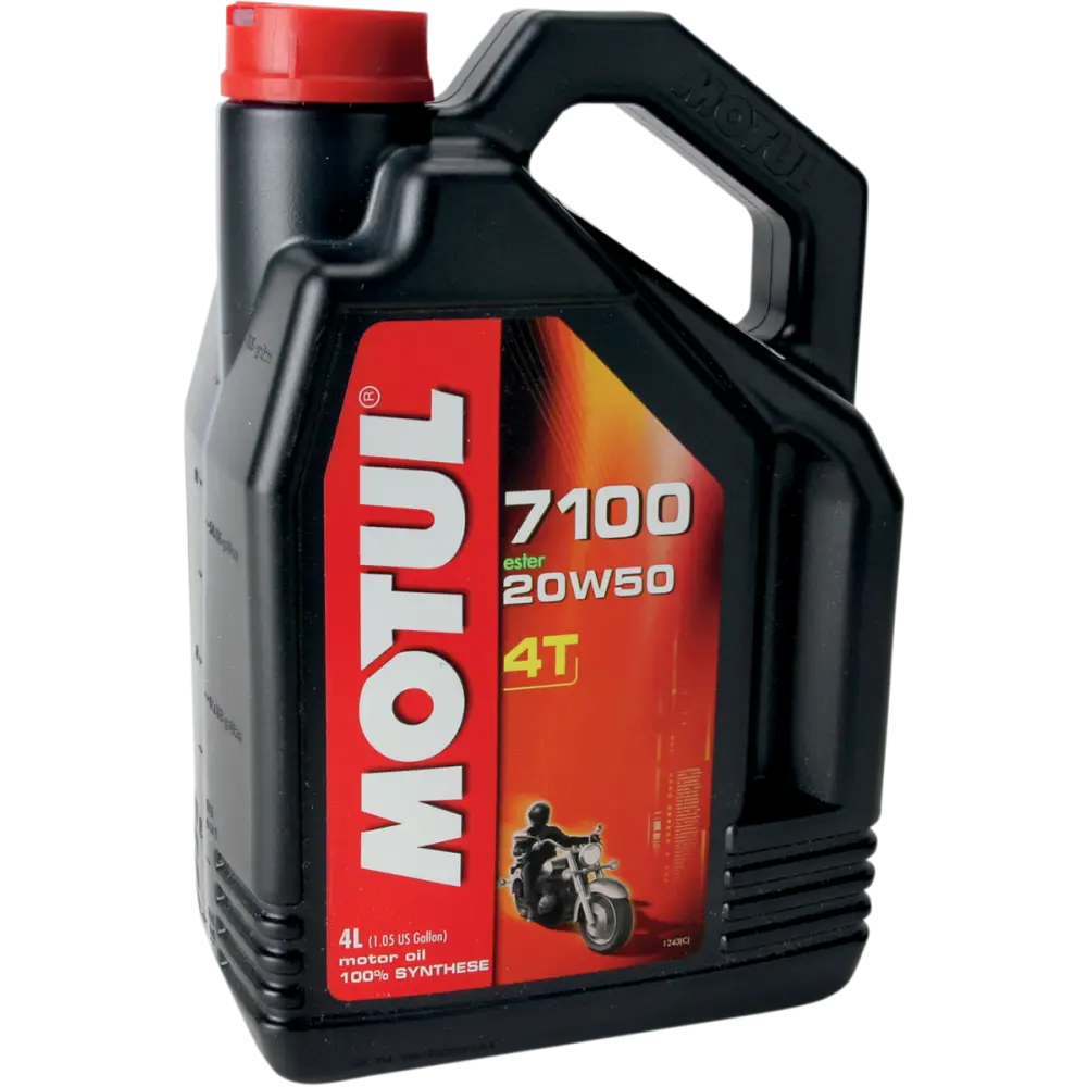 MOTUL 7100 4T Synthetic Oil - 20W-50 - 4L 104104 - Lubricant Group