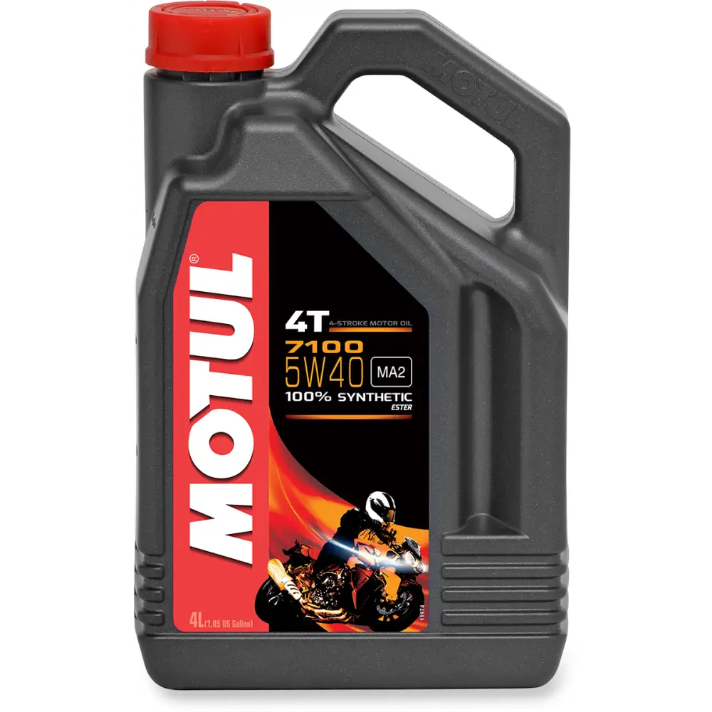 MOTUL 7100 4T Synthetic Oil - 5W-40 - 4L 104087 - Lubricant Group
