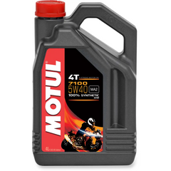 MOTUL 7100 4T Synthetic Oil - 5W-40 - 4L 104087 - Lubricant Group
