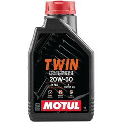 Motul Twin 100% Syn Oil 20w50 1qt