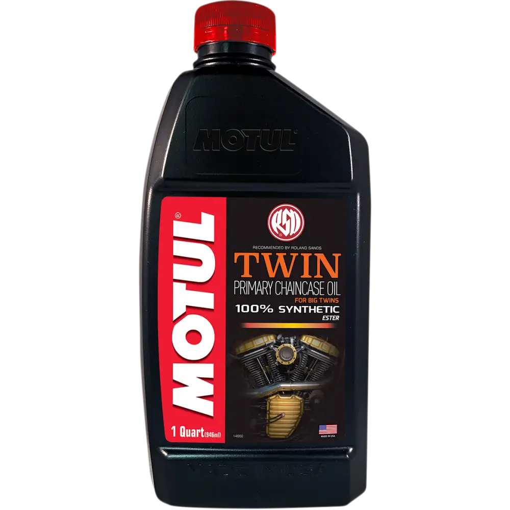 MOTUL V-Twin Primary & Chaincase Synthetic Oil - 1 U.S. quart 108066