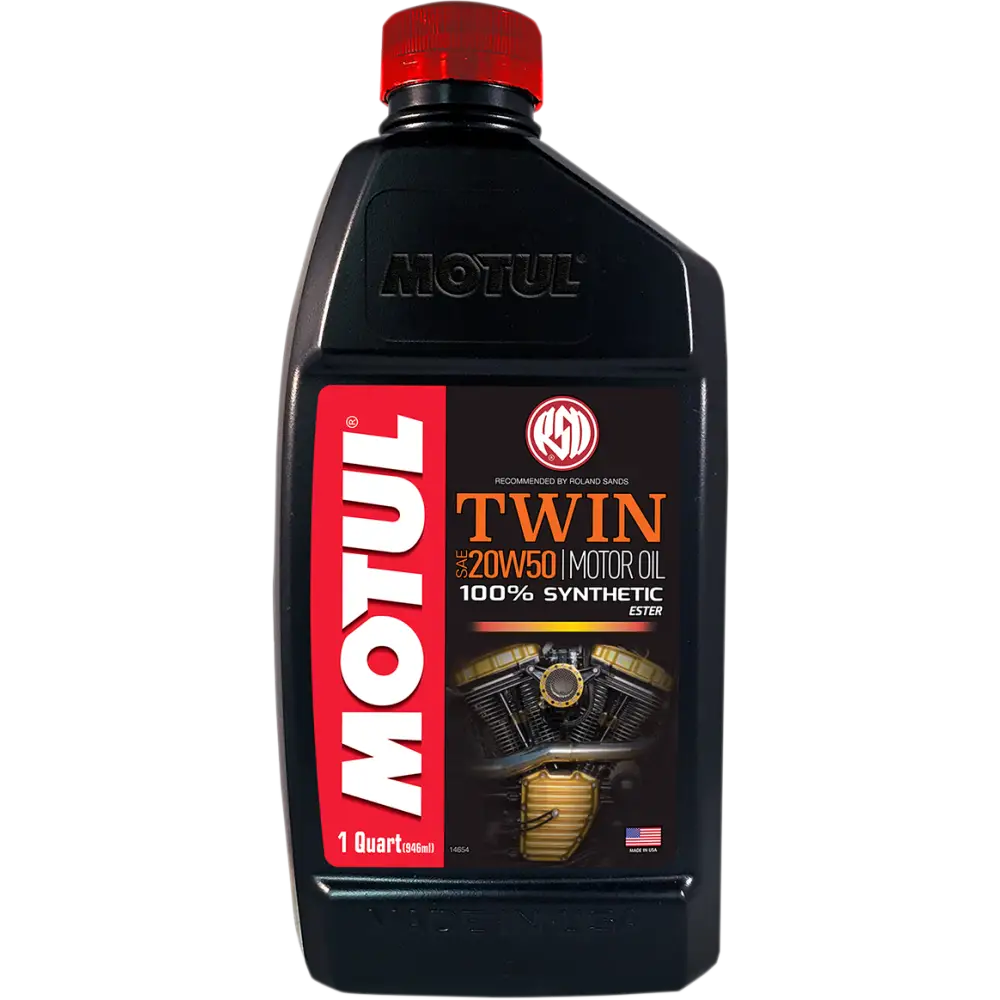 MOTUL V-Twin Synthetic Oil - 20W-50 - 1 U.S. quart 108061