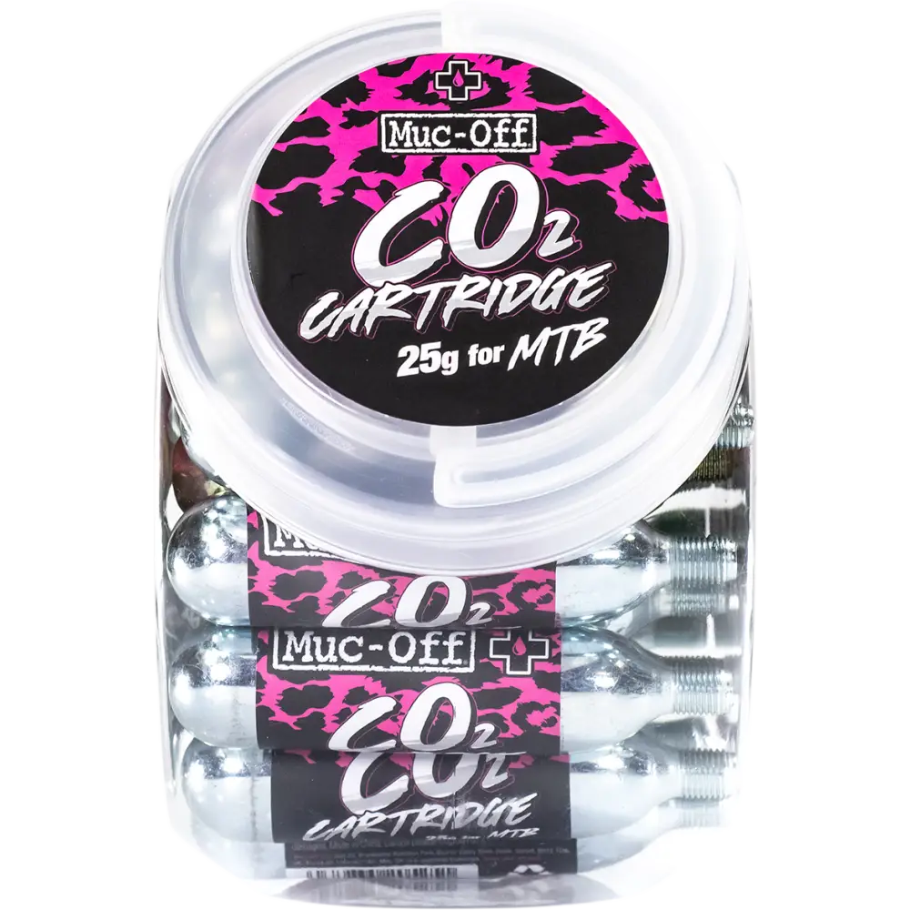 MUC-OFF USA CO2 Cartridges - MTB - 25 g - 25 piece 20119