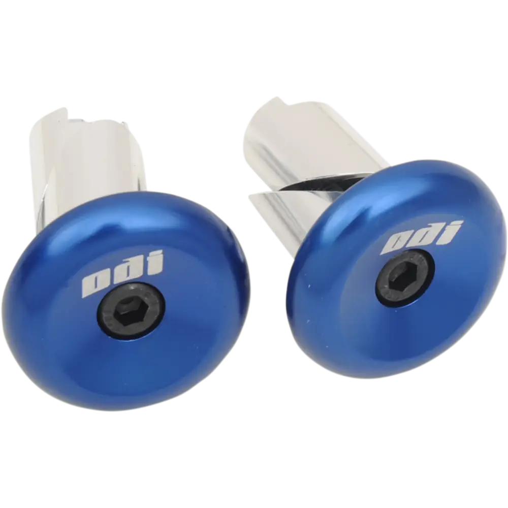 ODI Bar End - Aluminum - Blue F71APU