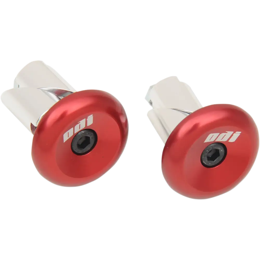 ODI Bar End - Aluminum - Red F71APR