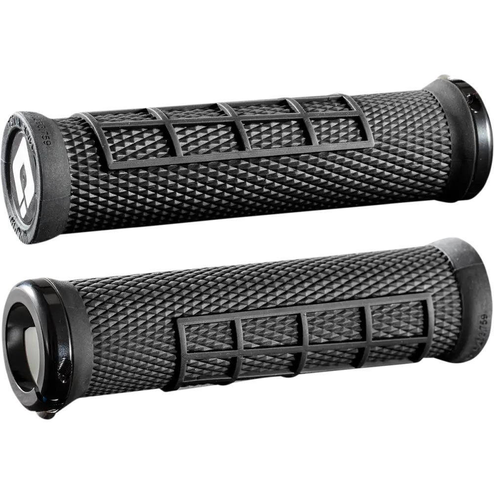 ODI Elite Flow v2.1 Grips - Lock-On - 13 cm - Black/Black D33EFB-B