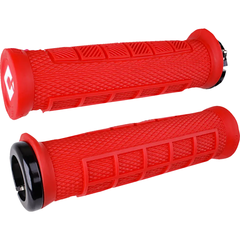 ODI Elite Pro v2.1 Grips - Lock-On - 130 mm - Red D33EPR-B