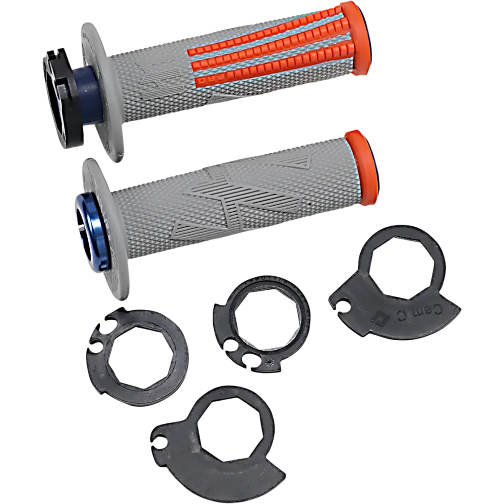 ODI Grips - Emig - Pro - V2 - Gray/Orange H36EPGO