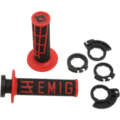 ODI Grips - Emig - Racing - Black/Red H36EMBR