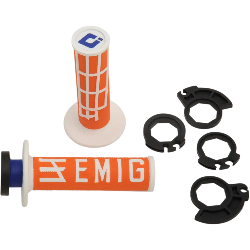 ODI Grips - Emig - Racing - Orange/White H36EMOW