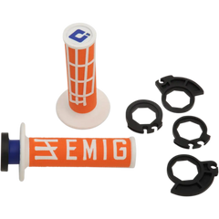 ODI Grips - Emig - Racing - Orange/White H36EMOW
