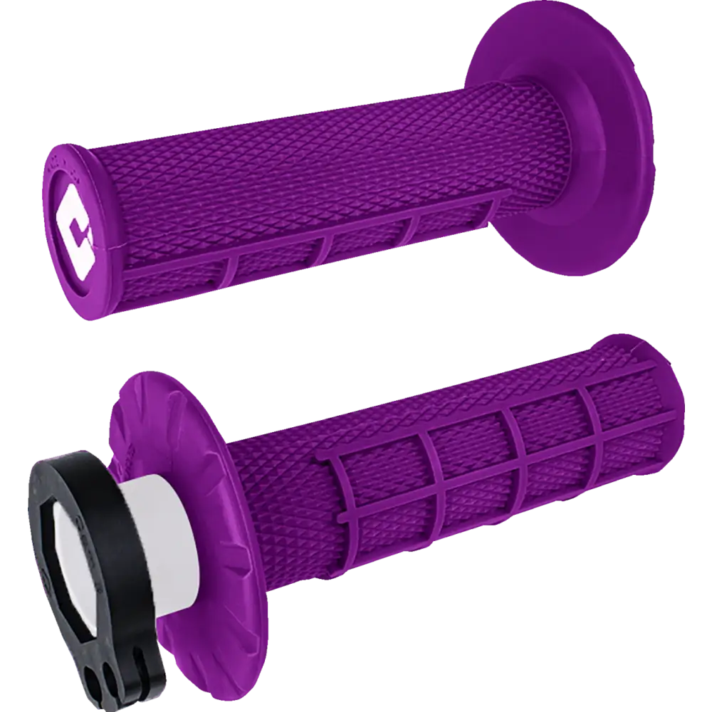 ODI Grips - MX - Half Waffle - Purple H36HWPR