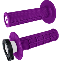 ODI Grips - MX - Half Waffle - Purple H36HWPR