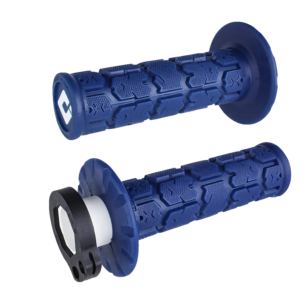 ODI Grips - Rogue - MX - Lock-On - Dark Blue H36RGDU
