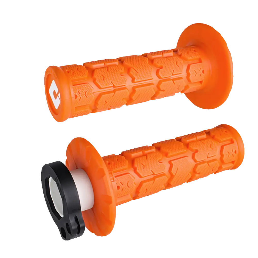 ODI Grips - Rogue - MX - Lock-On - Orange H36RGO