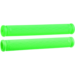 ODI Grips - Ruffian - 8" - Snow - Bright Green N01RFFN