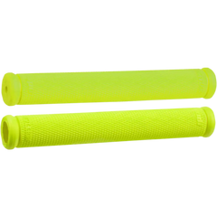 ODI Grips - Ruffian - 8" - Snow - Fluorescent Yellow N01RFFY