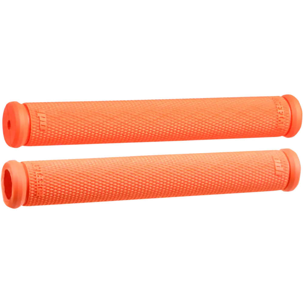 ODI Grips - Ruffian - 8" - Snow - Orange N01RFO