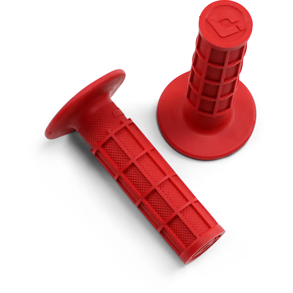 ODI Grips - Ruffian - Full-Waffle - Red H02RFR