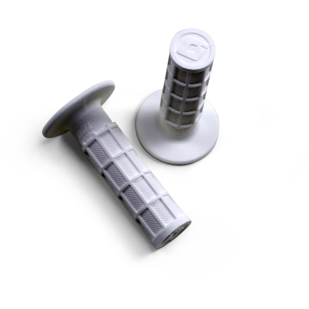 ODI Grips - Ruffian - Full-Waffle - White H02RFSW
