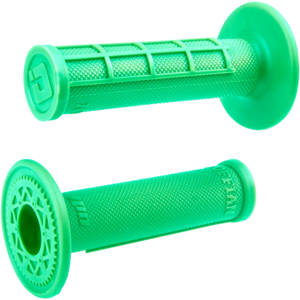 ODI Grips - Ruffian - Half Waffle - Fluorescent Green H01RFFN