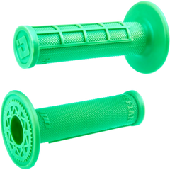 ODI Grips - Ruffian - Half Waffle - Fluorescent Green H01RFFN